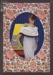 Art Deco fashion plate